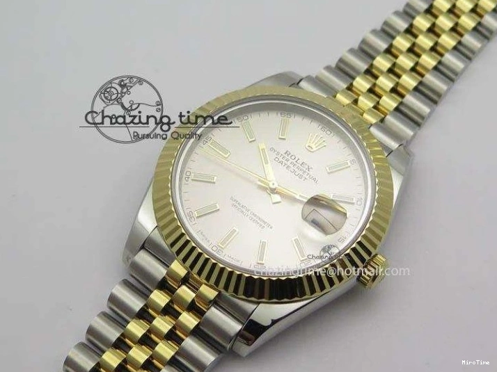 MiroTime 0223 DateJust II 41mm SS YG BP Maker Best Edition Silver Dial On New Version Jubilee Bracelet A Functional 3600